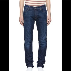 EUC Men’s Size 30 X 32 Acne Studio Slim-Fit Stretch Denim Jeans In Dark Blue